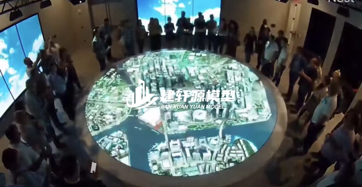 梅河口投影沙盘模型定制